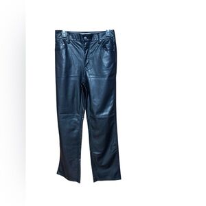 Zara Flare Leather Pants